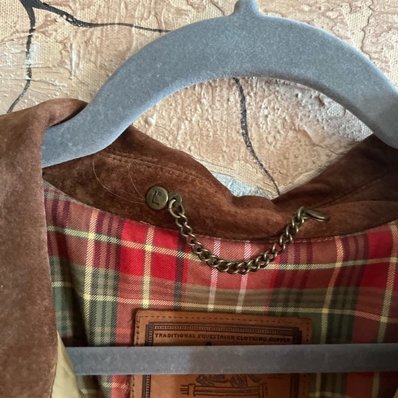 Lauren R.L Equestrian Quilted Nylon Leather Trimmed Jacket - Picture 11 of 16